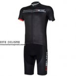 2017 Abbigliamento Ciclismo Nalini Nero Manica Corta e Salopette