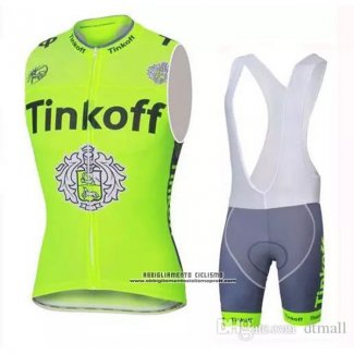 2019 Gilet Antivento Tinkoff Verde