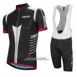 2016 Abbigliamento Ciclismo Nalini Grigio e Nero Manica Corta e Salopette