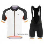 2017 Abbigliamento Ciclismo Giordana Silver Line Nero e Bianco Manica Corta e Salopette