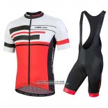 2018 Abbigliamento Ciclismo Nalini Fatica Rosso Manica Corta e Salopette