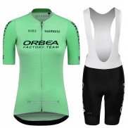 2023 Abbigliamento Ciclismo Donne Orbea Verde Manica Lunga e Salopette