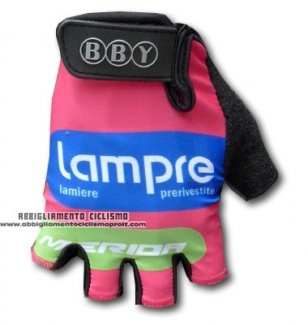 2013 Lampre Guanti Corti Ciclismo