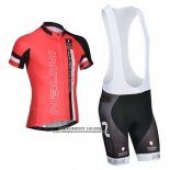 2014 Abbigliamento Ciclismo Nalini Nero e Rosso Manica Corta e Salopette