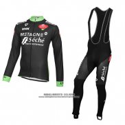 2016 Abbigliamento Ciclismo Seche Bianco Manica Lunga e Salopette