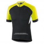 2016 Abbigliamento Ciclismo Specialized Nero e Giallo Manica Corta e Salopette