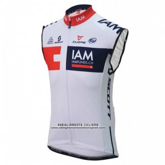 2016 Gilet Antivento IAM Bianco e Blu