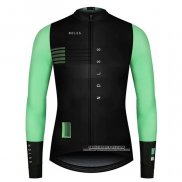 2020 Abbigliamento Ciclismo NDLSS Nero Verde Manica Lunga e Salopette