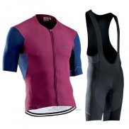 2021 Abbigliamento Ciclismo NorthWave Rosso Manica Corta e Salopette