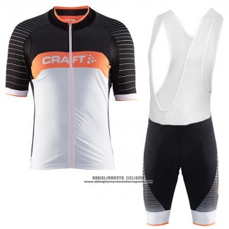 2017 Abbigliamento Ciclismo Craft Grigio e Nero Manica Corta e Salopette