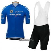 2017 Abbigliamento Ciclismo Giro d'Italia Blu Manica Corta e Salopette