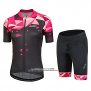 2018 Abbigliamento Ciclismo Donne Nalini CHIC Rosso Manica Corta e Salopette