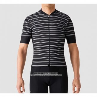 2019 Abbigliamento Ciclismo La Passione Stripe Nero Manica Corta e Salopette