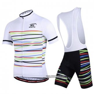 2020 Abbigliamento Ciclismo Ripple Bianco Manica Corta e Salopette