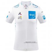 2020 Abbigliamento Ciclismo Tour de France Bianco Manica Corta e Salopette(2)