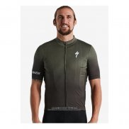 2021 Abbigliamento Ciclismo Specialized Verde Manica Corta e Salopette