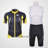 2011 Abbigliamento Ciclismo Pearl Izumi Nero e Giallo Manica Corta e Salopette