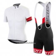 2016 Abbigliamento Ciclismo Specialized Bianco Manica Corta e Salopette