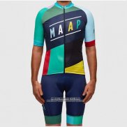 2017 Abbigliamento Ciclismo Maap Blu e Celeste Manica Corta e Salopette