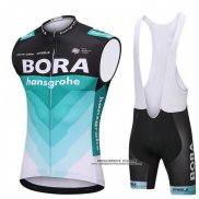 2018 Gilet Antivento Bora Nero e Verde