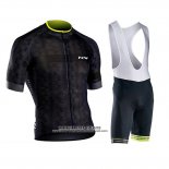 2019 Abbigliamento Ciclismo Northwave Nero Manica Corta e Salopette