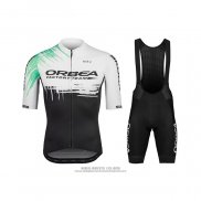 2021 Abbigliamento Ciclismo Orbea Bianco Nero Manica Corta e Salopette