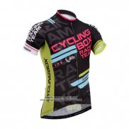 2014 Abbigliamento Ciclismo Fox Cyclingbox Nero Manica Corta e Salopette