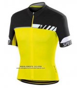 2016 Abbigliamento Ciclismo Specialized Giallo Manica Corta e Salopette