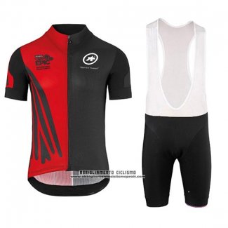 2018 Abbigliamento Ciclismo Assos SS.Capeepicxc Bianco Manica Corta e Salopette