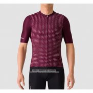 2019 Abbigliamento Ciclismo La Passione Rosso Manica Corta e Salopette