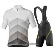 2020 Abbigliamento Ciclismo Mavic Grigio Nero Manica Corta e Salopette