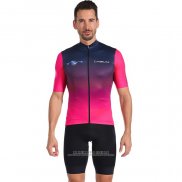 2022 Abbigliamento Ciclismo Nalini Fuxia Manica Corta e Salopette