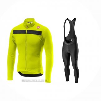 2024 Abbigliamento Ciclismo Castelli Verde Manica Lunga e Salopette