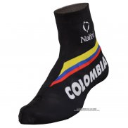 2015 Colombia Copriscarpe Ciclismo Nero