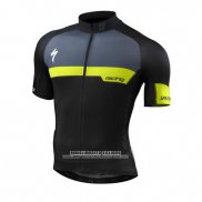 2016 Abbigliamento Ciclismo Specialized Giallo e Nero Manica Corta e Salopette