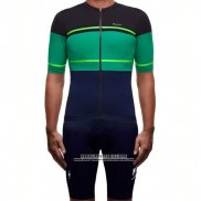 2017 Abbigliamento Ciclismo Maap Segment Pro Nero e Verde Manica Corta e Salopette