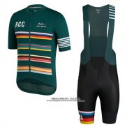 2019 Abbigliamento Ciclismo Paul Smith Rapha Verde Manica Corta e Salopette