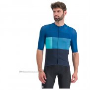 2023 Abbigliamento Ciclismo Sportful Chiaro Celeste Manica Corta e Salopette