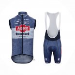 2024 Gilet Antivento Alpecin Deceuninck Blu e Salopette