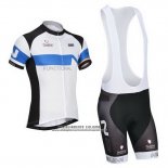 2014 Abbigliamento Ciclismo Nalini Nero e Bianco Manica Corta e Salopette