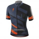 2016 Abbigliamento Ciclismo Specialized Arancione e Grigio Manica Corta e Salopette