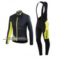 2016 Abbigliamento Ciclismo Specialized Nero Manica Lunga e Salopette