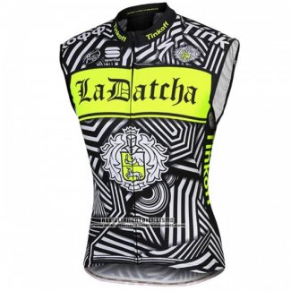 2016 Gilet Antivento Tinkoff Verde e Nero