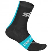 2018 Sky Copriscarpe Ciclismo Nero