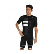 2021 Abbigliamento Ciclismo Sportful Nero Bianco Manica Corta e Salopette