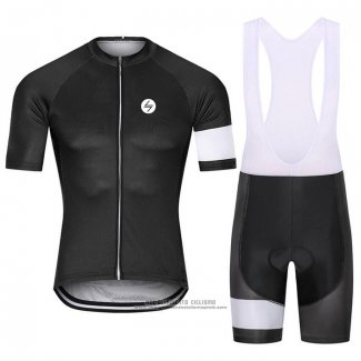 2021 Abbigliamento Ciclismo Steep Nero Manica Corta e Salopette