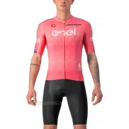 2022 Abbigliamento Ciclismo Giro d'Italia Rosa Manica Corta e Salopette