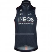 2022 Gilet Antivento Ineos Nero