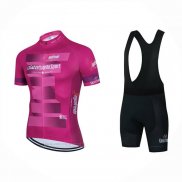 2023 Abbigliamento Ciclismo Giro d'Italia Rosa Manica Corta e Salopette