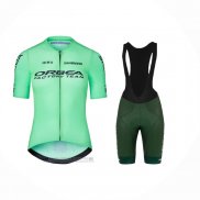 2024 Abbigliamento Ciclismo Donne Orbea Verde Manica Corta e Salopette